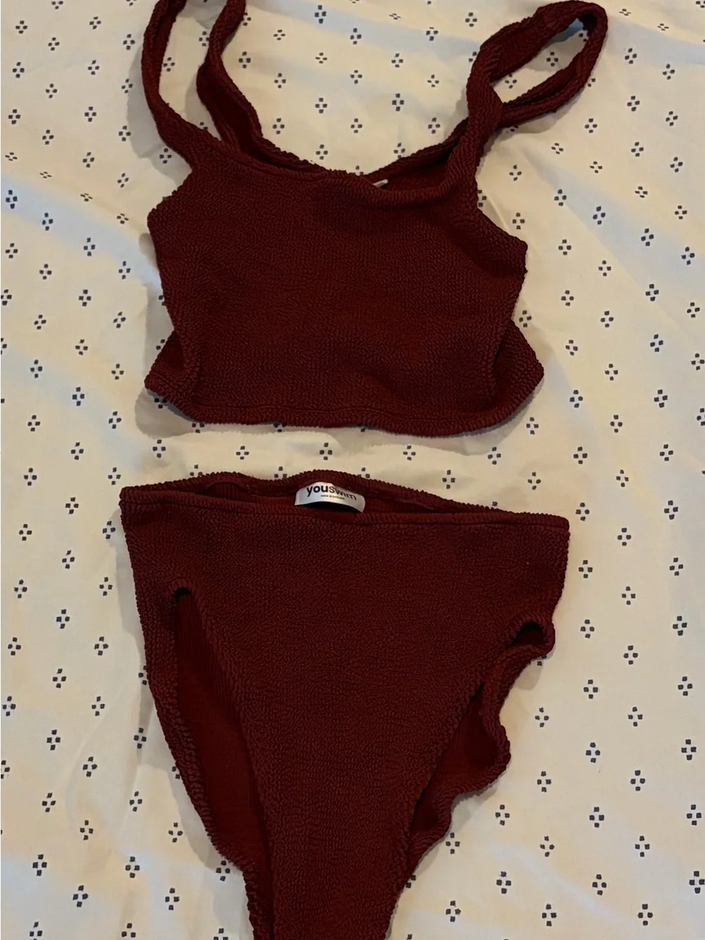 You Swim - Garnet Two-Piece Bikini Set - Picture 1 of 4